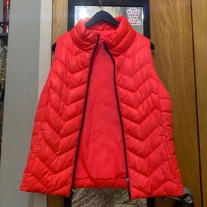 Women’s Size XL - Authentic American Heritage Puff Vest - Coral Pink